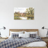 The Millpond, 1901 (olie op doek) Canvas Afdruk (Insitu (Slaapkamer))