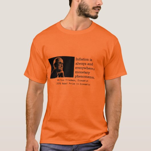 The Milton Friedman Economics Education T-Shirt (Voorkant)