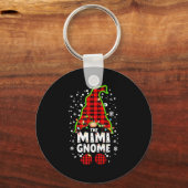 The Mimi Gnome Matching Family Christmas Outfit Gr Sleutelhanger (Voorkant)