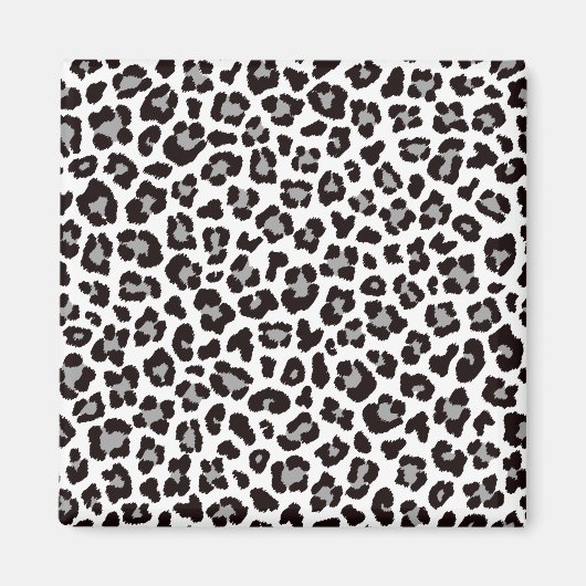 The minimalist leopard magneet (Voorkant)