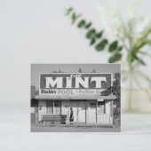 The Mint Pool Hall, 1940 Briefkaart (Staand voorkant)