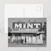 The Mint Pool Hall, 1940 Briefkaart (Voorkant / Achterkant)