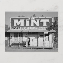 The Mint Pool Hall, 1940 Briefkaart