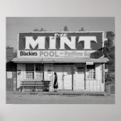 The Mint Pool Hall, 1940 Poster (Voorkant)