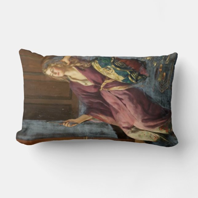 The Minx (by John Collier) Kussen (Voorkant)