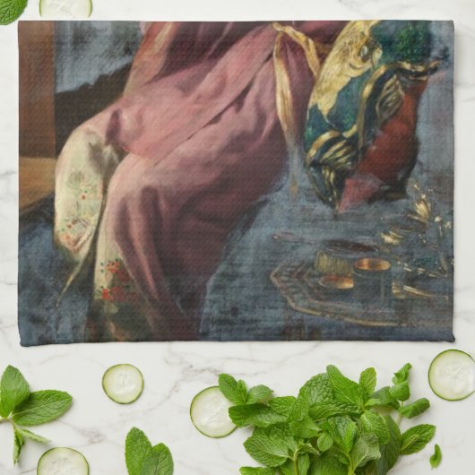 The Minx (by John Collier) Theedoek (Gevouwen)