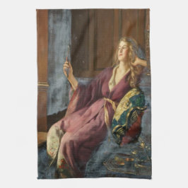 The Minx (by John Collier) Theedoek