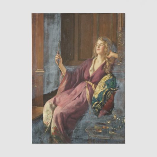 The Minx (by John Collier) Tissuepapier (Voorkant)