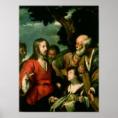 The Mirakel of the Loaves and Fishes, c.1630 Poster (Voorkant)