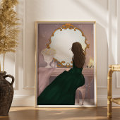 The Mirror II - Sitting in Piece Poster