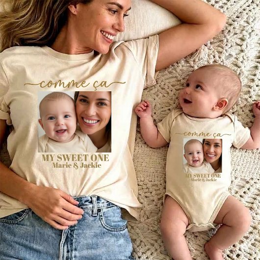 The "Mirror Image" Motherhood  Romper