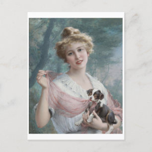The Mischievous Puppy (1915) Emile Vernon Briefkaart