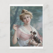 The Mischievous Puppy (1915) Emile Vernon Briefkaart (Voorkant)