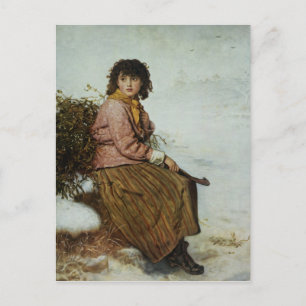 The Mistletoe Gatherer, 1894 Briefkaart