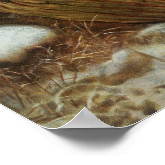 The Mistletoe Gatherer, 1894 Poster (Hoek)