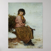 The Mistletoe Gatherer, 1894 Poster (Voorkant)
