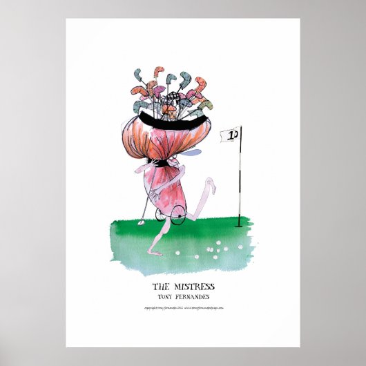 the mistress, tony fernandes poster (Voorkant)