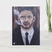 The Mobster Painting by Alfred Fox Kaart (Voorkant)