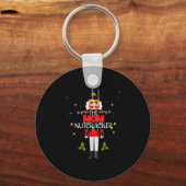 The Mom Nutcracker Group Matching Family Christmas Sleutelhanger (Voorkant)