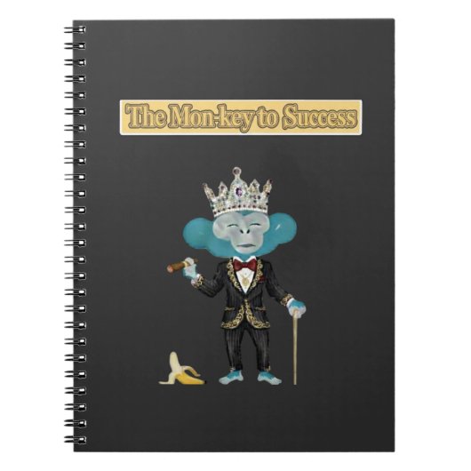 The Mon-Key to success Notitieboek (Voorkant)