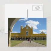 The Monastery at Izamal, Mexico Briefkaart (Voorkant / Achterkant)