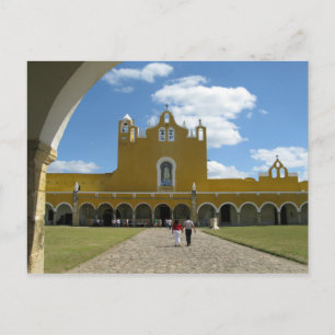 The Monastery at Izamal, Mexico Briefkaart