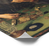 The Money Lender en his Wife, 1514 Poster (Hoek)