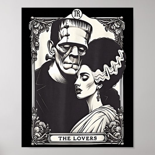 The Monster Frankenstein And Bride The Lovers Taro Poster (Voorkant)