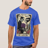 The Monster Frankenstein and Bridehe Loversarot Ca T-shirt (Voorkant)