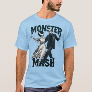 The Monster Mash beroemd gemaakt door Frank & Wife T-shirt