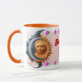 The Moon and the Sun's on a Ceramic Coffee Mok