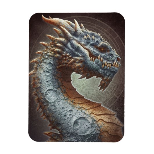 The Moon Dragon van Kerem Beyit Magneet (Verticaal)