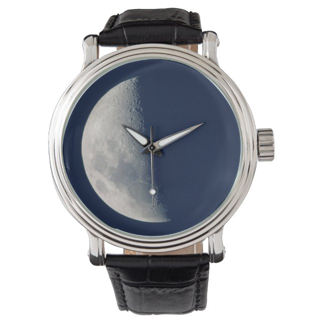 The Moon From Howick, Kwazulu-Natal Horloge (Voorkant)