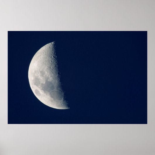 The Moon From Howick, Kwazulu-Natal Poster (Voorkant)