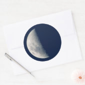 The Moon From Howick, Kwazulu-Natal Ronde Sticker (Envelop)