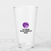 The Moon Never Looked So Good T-Shirt Glas (Voorkant)