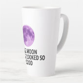The Moon Never Looked So Good T-Shirt Latte Mok (Rechterhoek)