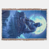 The Moon’s Blessing Over the Celestial Statue Deken (Voorkant)