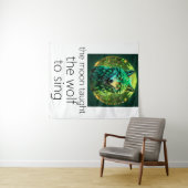 The Moon Taught The Wolf To Sing Wandkleed (In Situ (horizontaal))