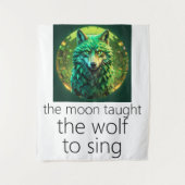 The Moon Taught The Wolf To Sing Wandkleed (Voorkant)