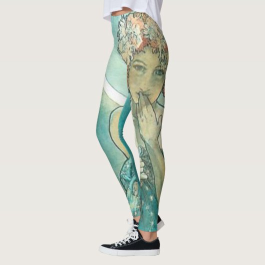 "The Moon" van Mucha Green Leggings (Links)