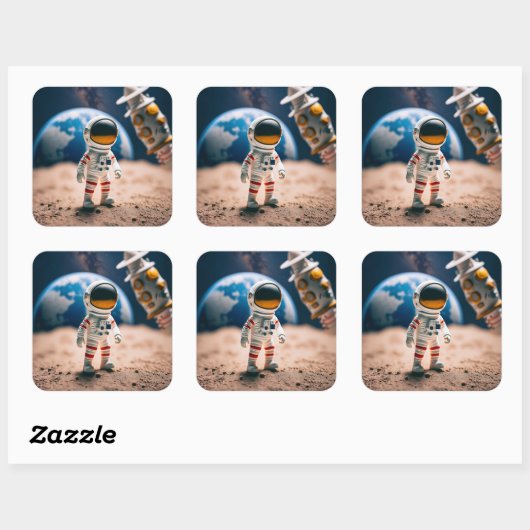 the moon walk sticker (Vel)