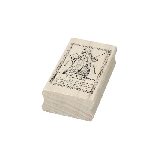 The Moor - Maple Wood Art Stamp Rubberstempel (Stempel)