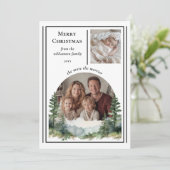 The More The Merrier Christmas Photo Feestdagenkaart (Staand voorkant)