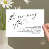 The Morning After, Happily Ever After Brunch Kaart