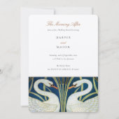 "The Morning After" Uitnodiging na bruiloft brunch (Voorkant)