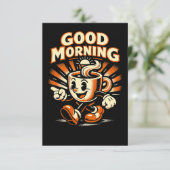 The Morning Brew Bedankkaart (Staand voorkant)