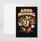 The Morning Brew Bedankkaart (Voorkant / Achterkant)