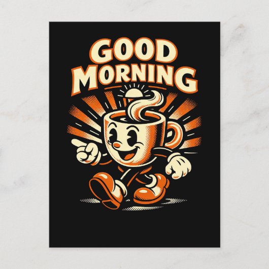 The Morning Brew Briefkaart (Voorkant)
