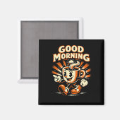 The Morning Brew Magneet (Voorkant / Achterkant)